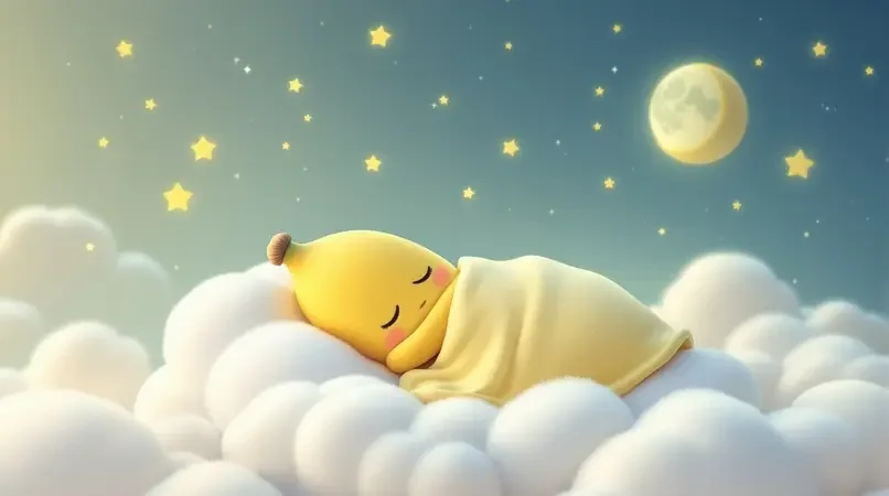 香蕉入睡助眠白噪音 - 番茄视频